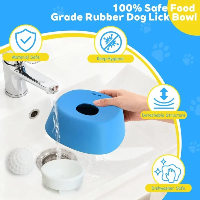 Interactive Slow Feeder Lick Bowl
