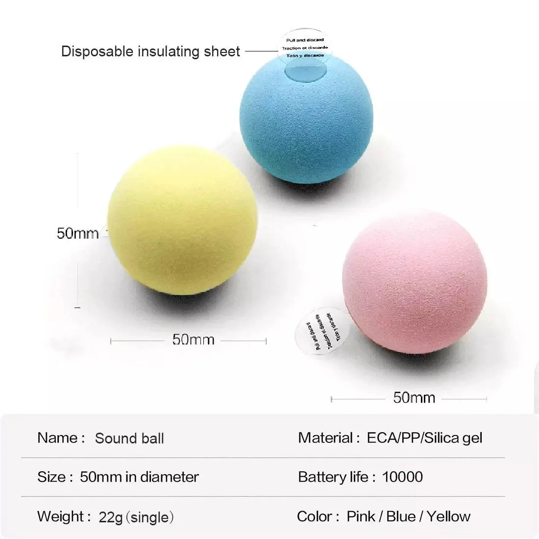 Interactive Smart Cat Ball | Automatic Rolling Plush Toy