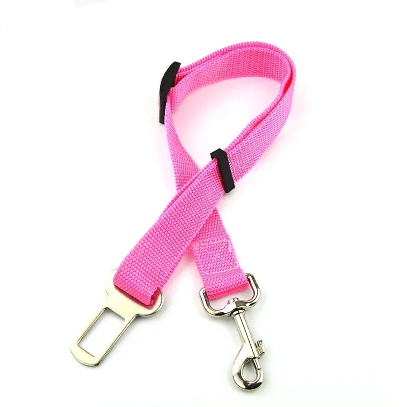 Adjustable Pet Car Seat Belt Safety Lead for Dogs & Cats