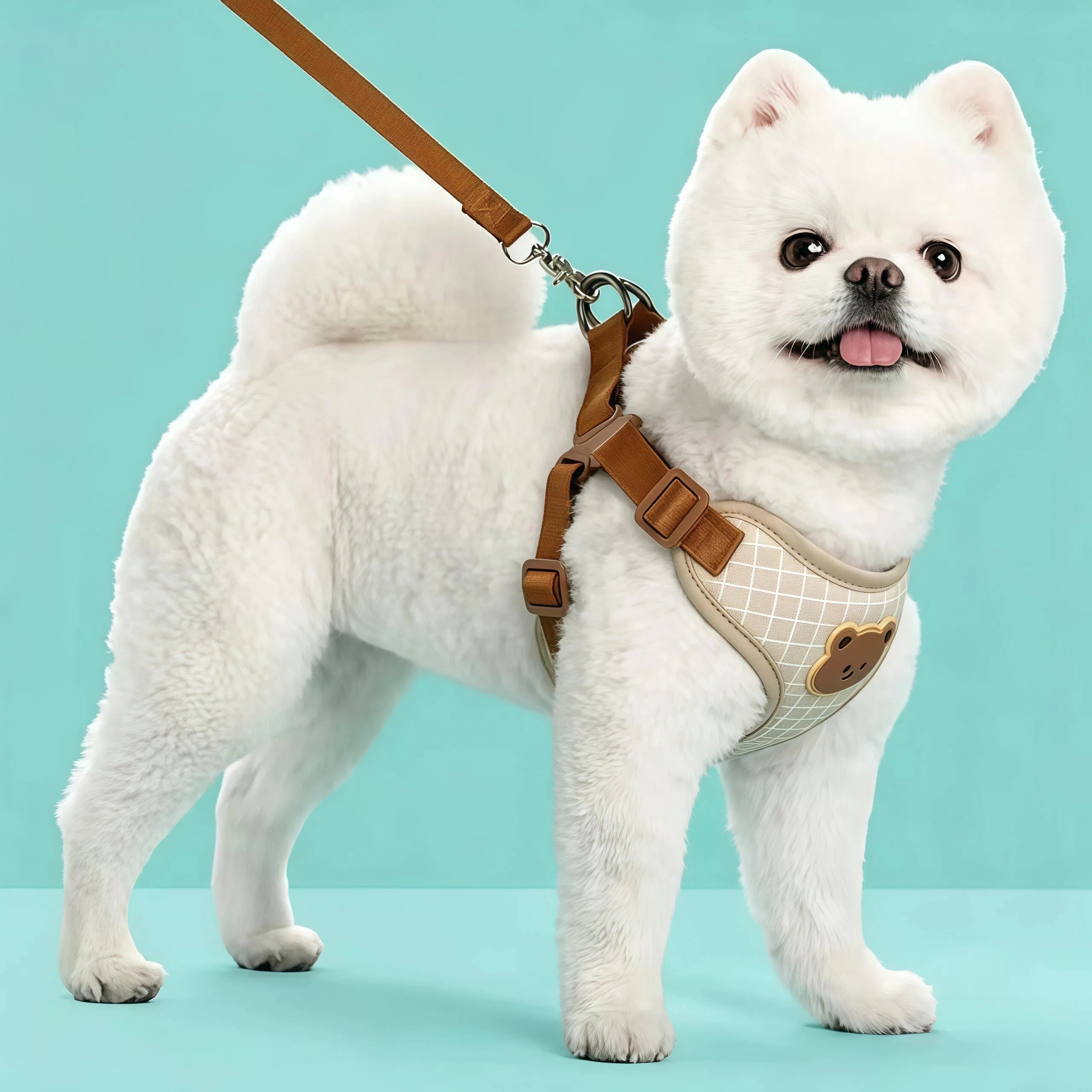 Reflective Pet Harness & Lead Set | Adjustable Dog & Cat Walking Vest