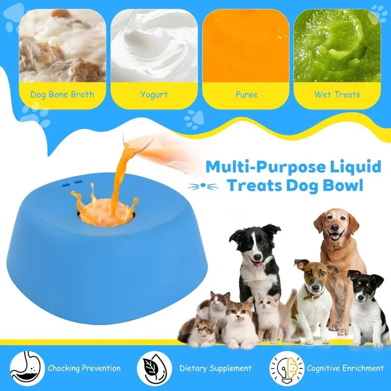 Interactive Slow Feeder Lick Bowl