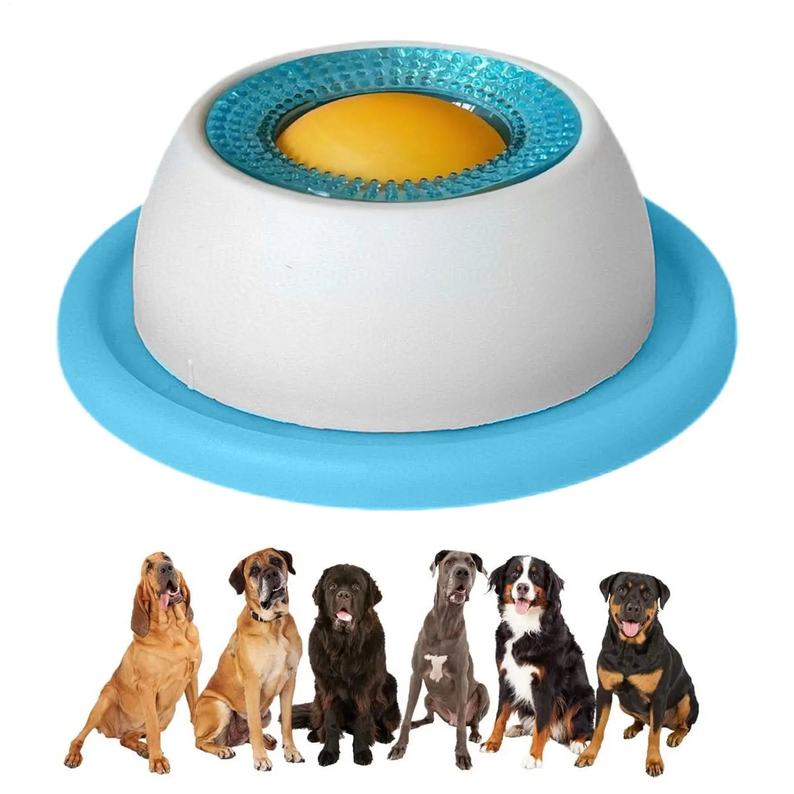 Interactive Dog Treat Puzzle Bowl
