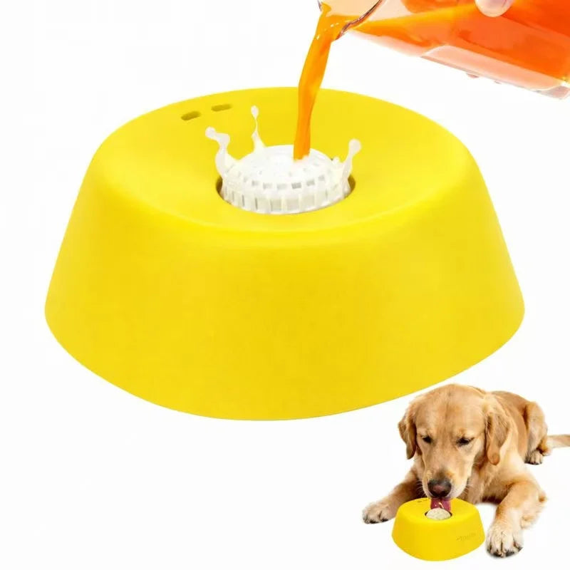 Interactive Slow Feeder Lick Bowl