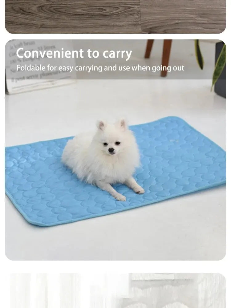 Cooling Mat for Dogs & Cats | Summer Pet Cooling Pad