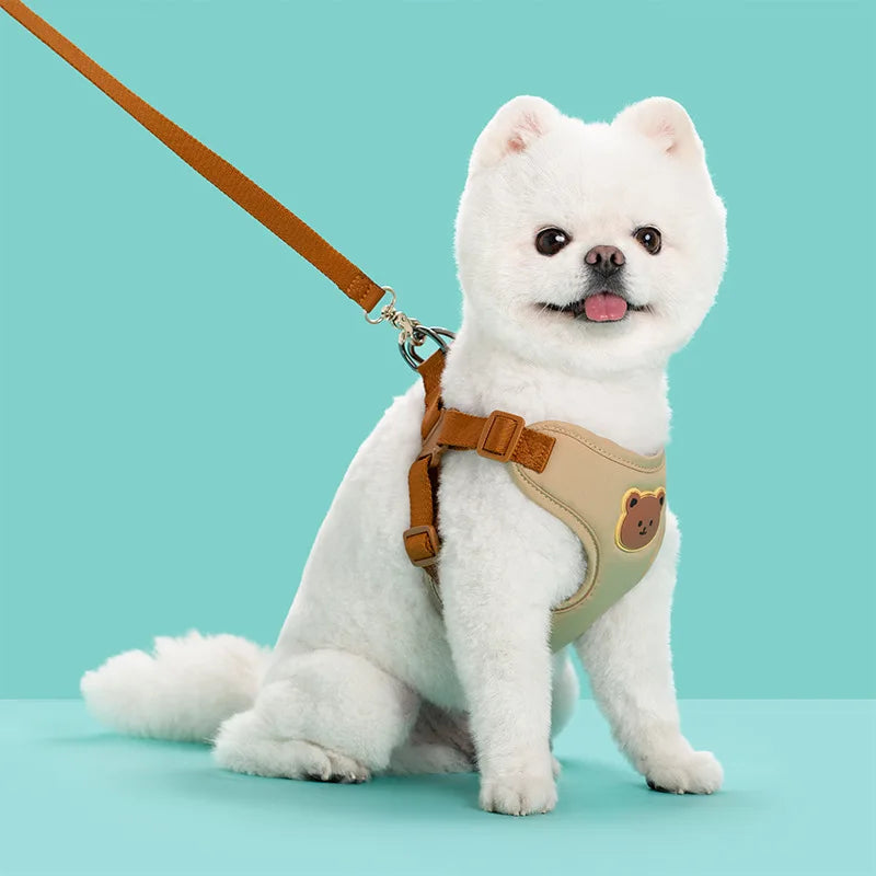 Reflective Pet Harness & Lead Set | Adjustable Dog & Cat Walking Vest