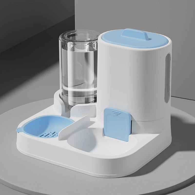 2-in-1 Automatic Pet Food & Water Dispenser