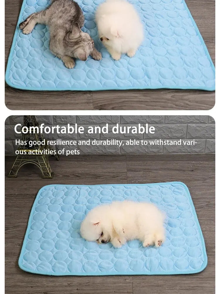 Cooling Mat for Dogs & Cats | Summer Pet Cooling Pad
