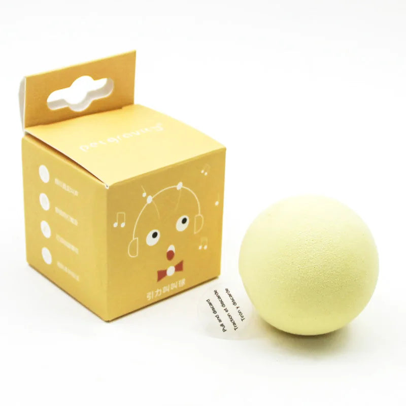 Interactive Smart Cat Ball | Automatic Rolling Plush Toy