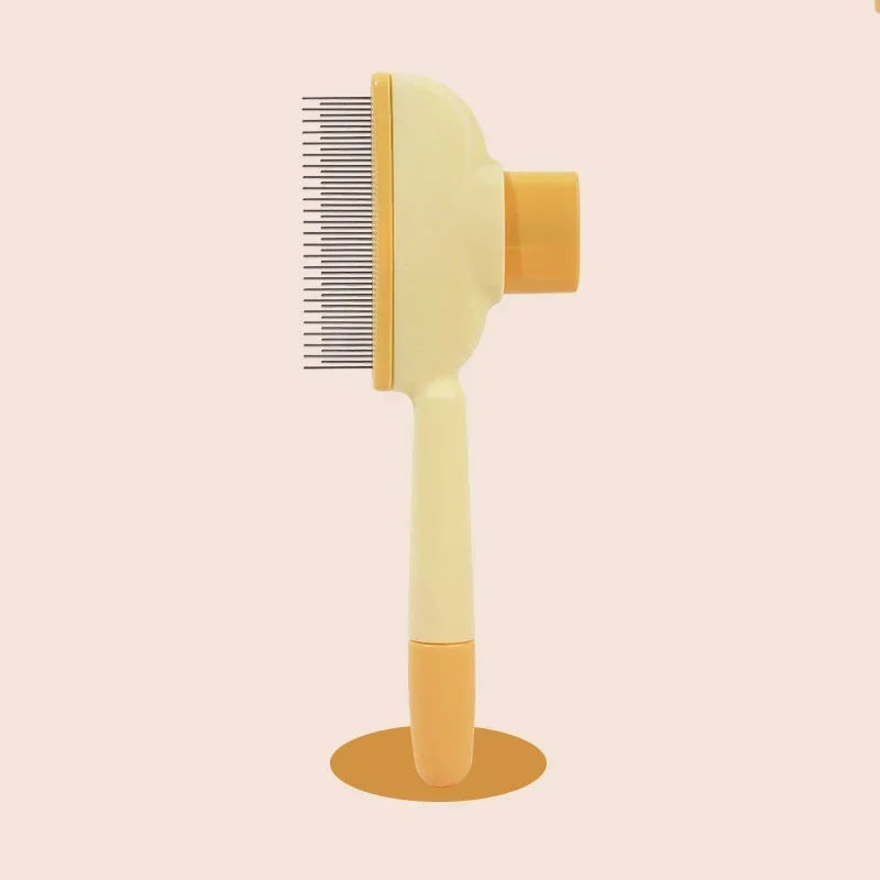 Self-Cleaning Pet Grooming Brush