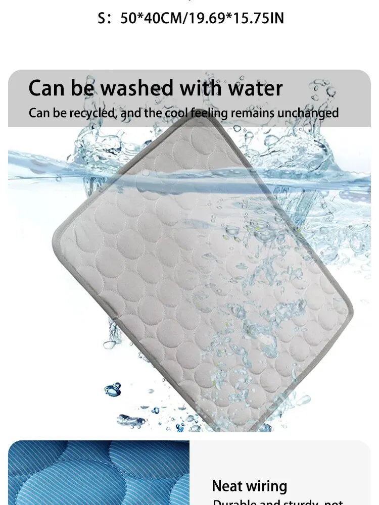Cooling Mat for Dogs & Cats | Summer Pet Cooling Pad