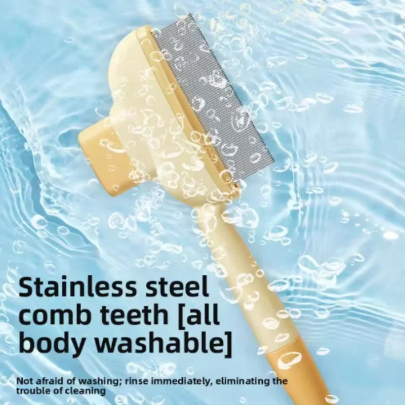 Self-Cleaning Pet Grooming Brush