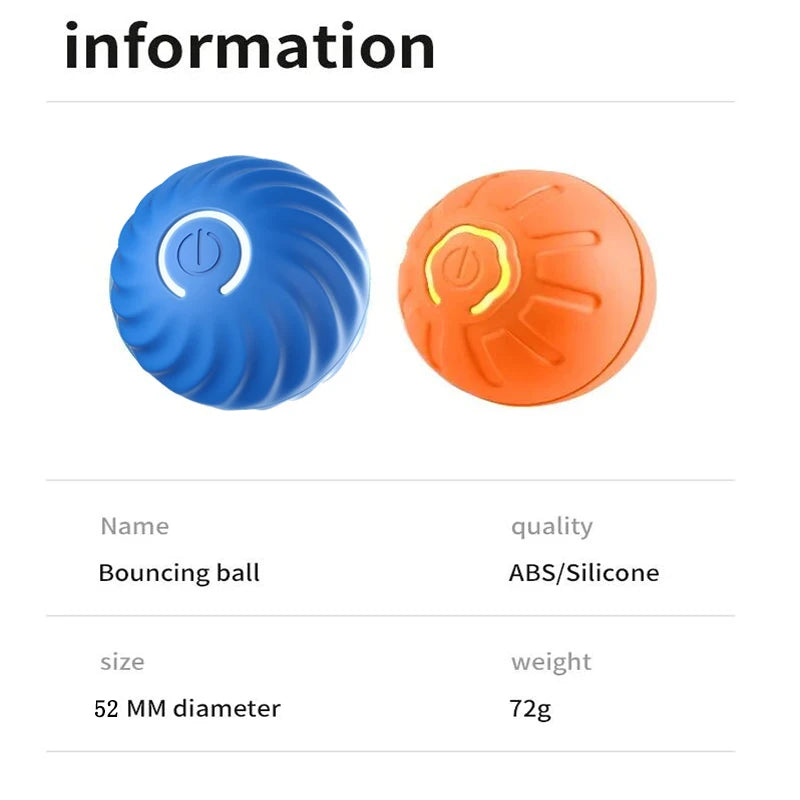 Interactive Smart Dog Ball | Automatic Rolling ball
