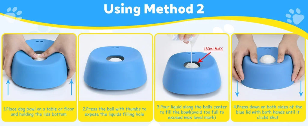 Interactive Slow Feeder Lick Bowl