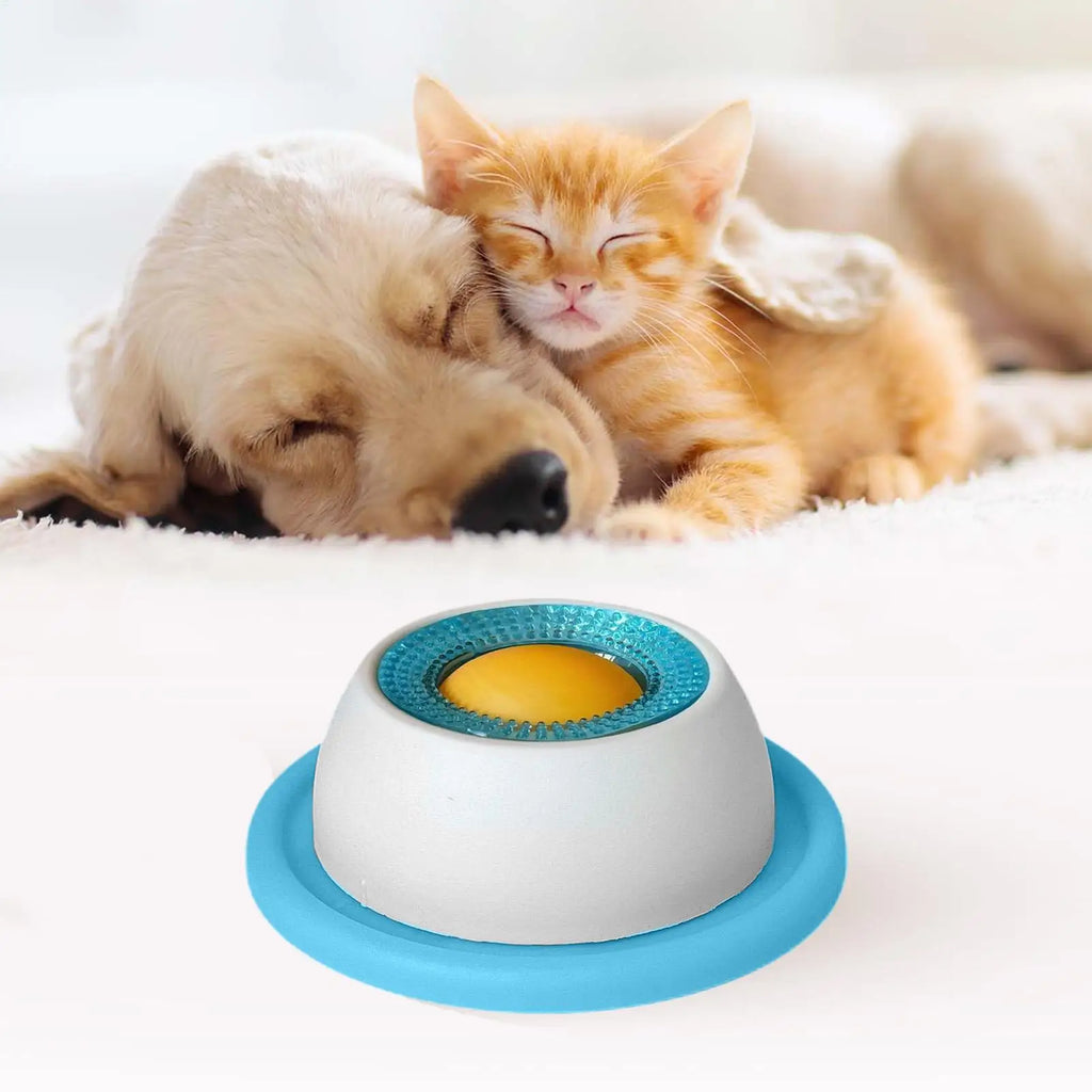 Interactive Dog Treat Puzzle Bowl