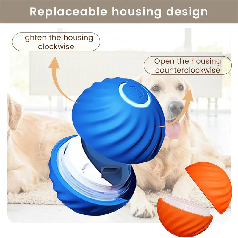 Interactive Smart Dog Ball | Automatic Rolling ball